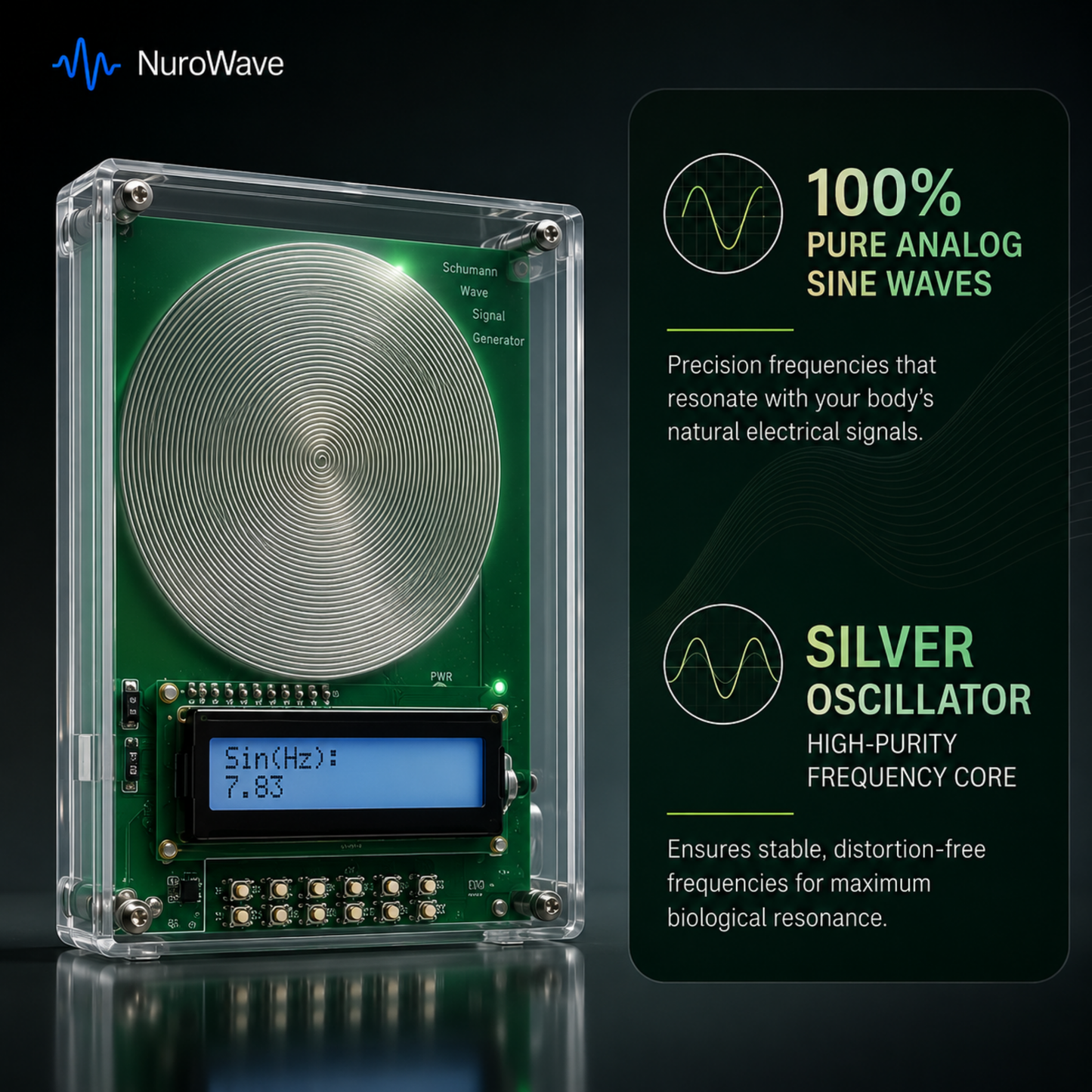 NuroWave™ BioHealing Frequency Generator