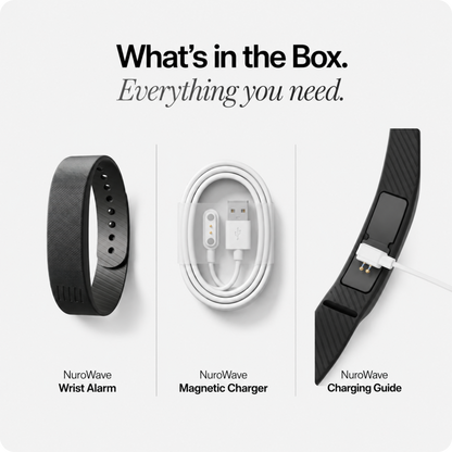 NuroWave RiseBand — Wrist Vibration Alarm