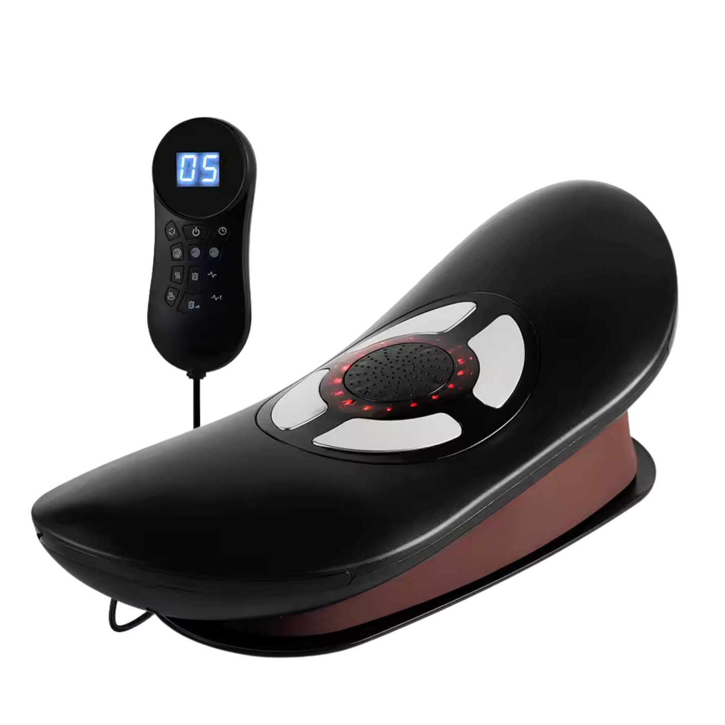 Height Adjustable Lumbar Traction Massager