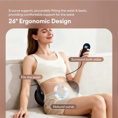 Height Adjustable Lumbar Traction Massager
